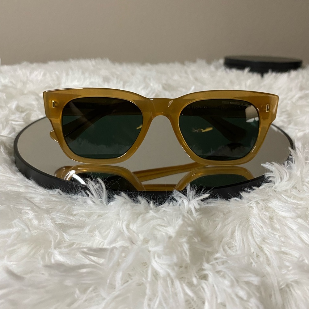 Cutler And Gross Sunglasses/ Model #:
0772V2/ Tan Tinted Frames